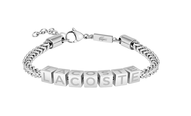 Lacoste Originální ocelový náramek pro muže Script 2040521