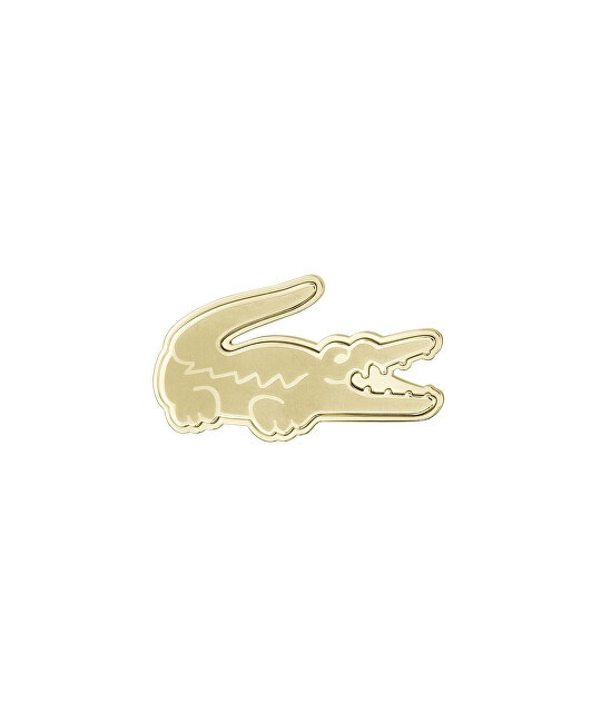 Lacoste Originální pozlacená brož Krokodýl 2040484