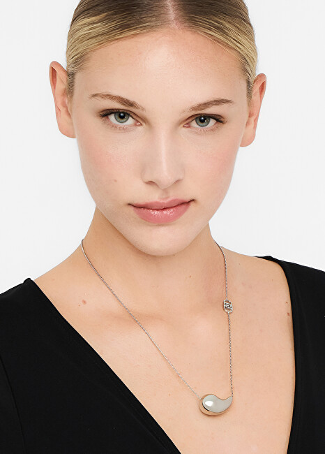 Liu Jo Elegantní ocelový náhrdelník Tear Drop Essential Woman LJ2797