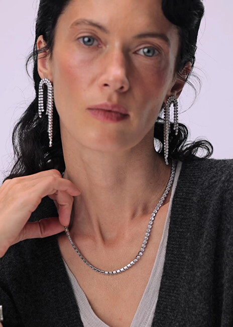 Liu Jo Třpytivý ocelový náhrdelník pro ženy Fashion LJ2765
