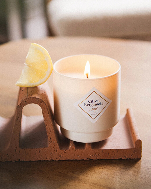 My Jolie Candle Vonná svíčka 36h s náramkem Gold Les Surprenantes Citronový bergamot 320280