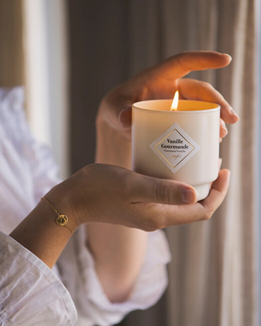 My Jolie Candle Vonná svíčka 36h s náramkem Silver Les Surprenantes Gurmánská Vanilka 320290