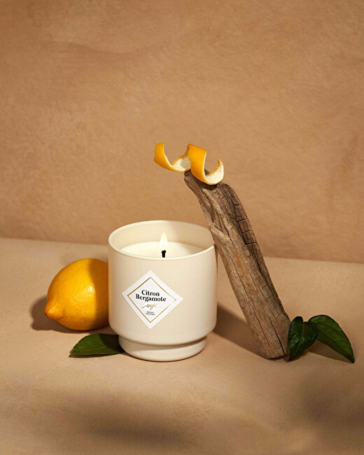 My Jolie Candle Vonná svíčka 36h s náramkem Gold Les Surprenantes Citronový bergamot 320280