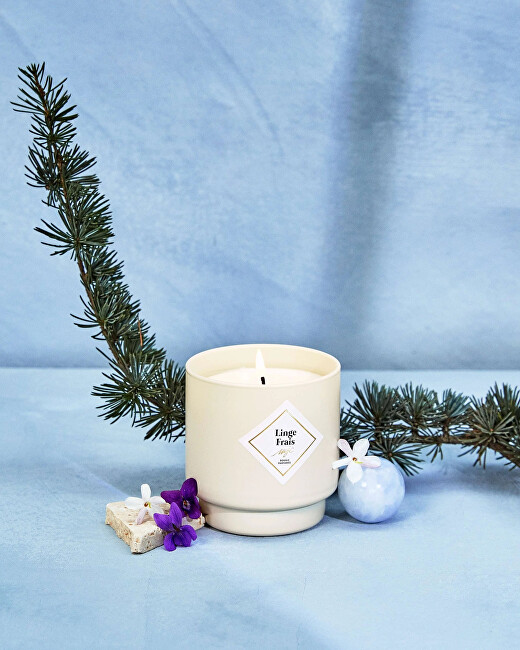 My Jolie Candle Vonná svíčka 36h s náramkem Gold Les Surprenantes Svěží prádlo 320282