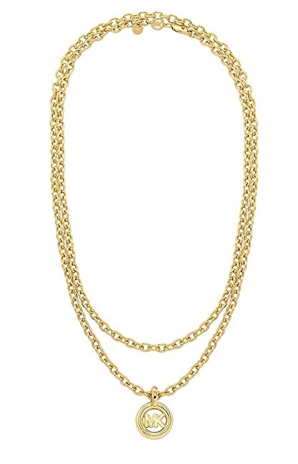Michael Kors Dlouhý pozlacený řetízek Kors MK MKJ8500710