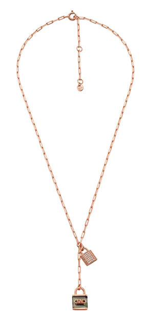 Michael Kors Jedinečný pozlacený náhrdelník pro ženy Premium MKC1741TN791