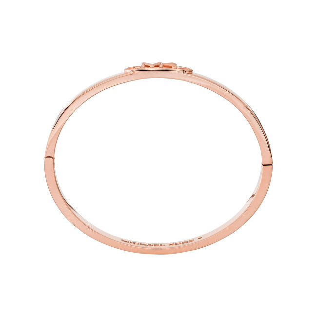 Michael Kors Luxusní pevný pozlacený náramek MKJ828700791