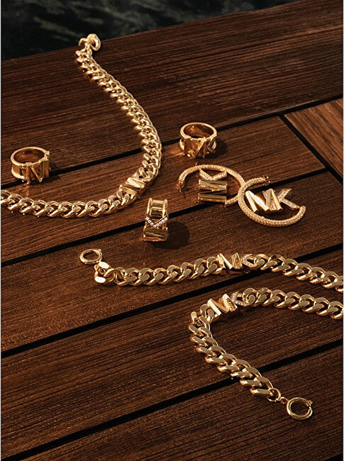 Michael Kors Masivní pozlacený řetízek Premium MKJ7835710