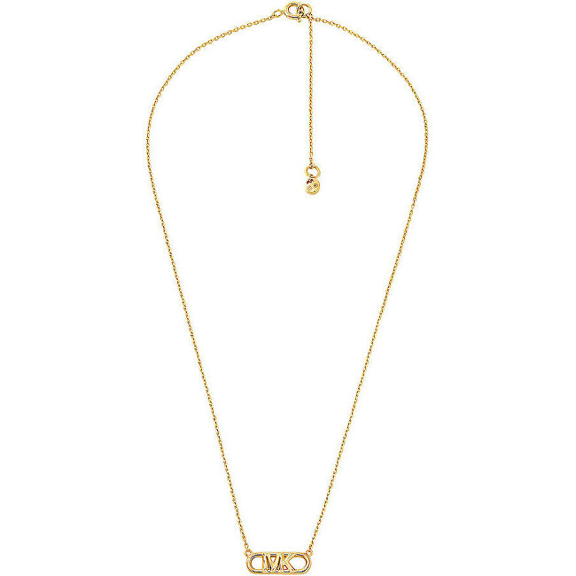 Michael Kors Minimalistický pozlacený náhrdelník MKC164200710