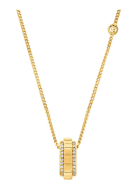 Michael Kors Moderní pozlacený řetízek Premium MKJ8609710