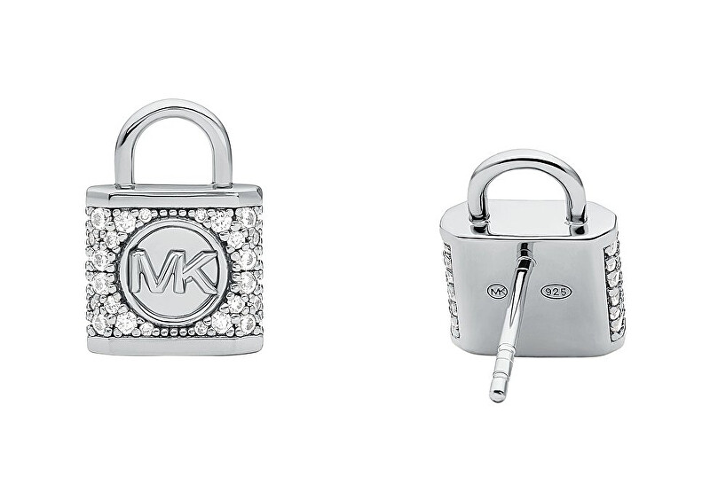 Michael Kors Originální stříbrné náušnice se zirkony Premium MKC1628AN040