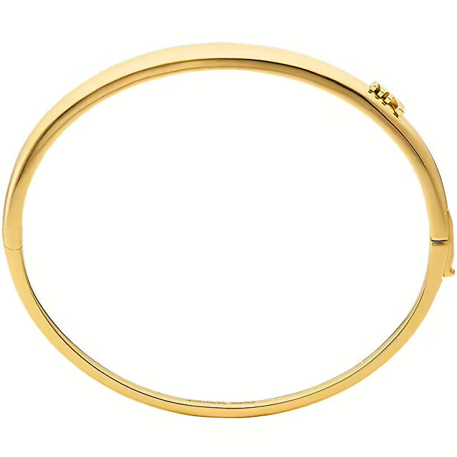 Michael Kors Pevný pozlacený náramek pro ženy Premium MKJ8540710