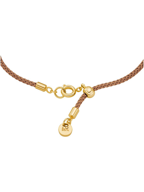 Michael Kors Půvabný hnědý náramek s kubickými zirkony MKJ8622710