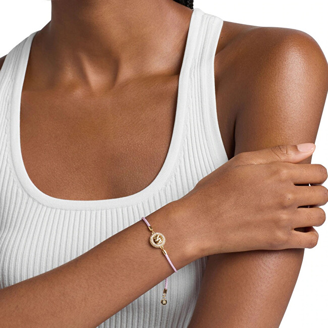 Michael Kors Půvabný růžový náramek s kubickými zirkony MKJ8621710