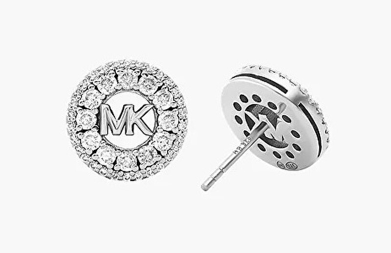 Michael Kors Stříbrné náušnice s kubickými zirkony MKC1827040