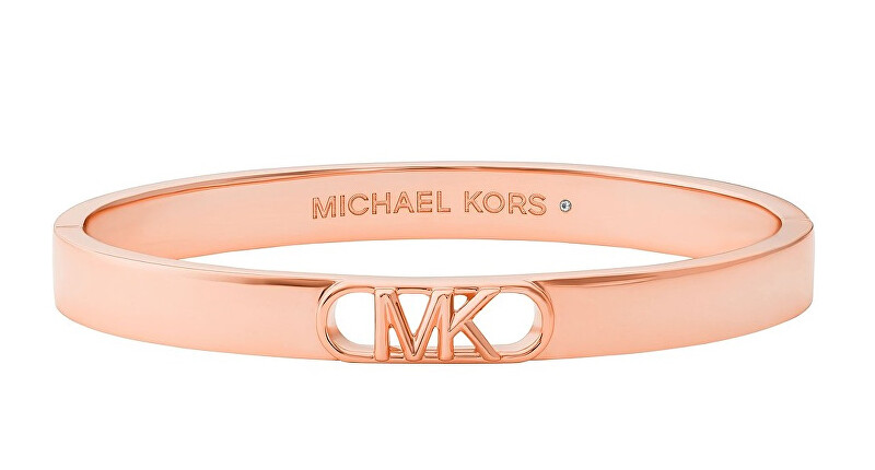 Michael Kors Luxusní pevný pozlacený náramek MKJ828700791