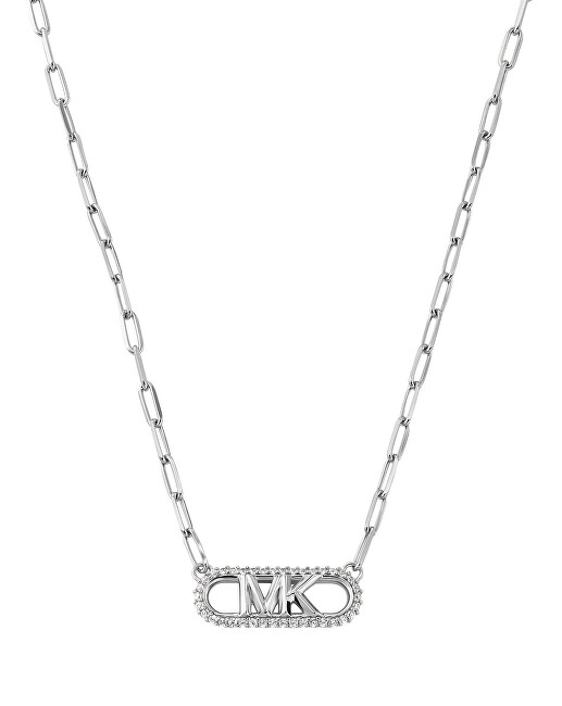 Michael Kors Půvabný stříbrný náhrdelník s kubickými zirkony MKC1655CZ040