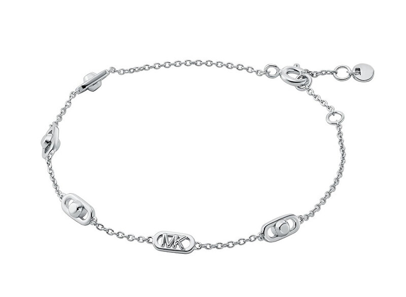 Michael Kors Stříbrný dámský náramek Astor Link MKC173600040
