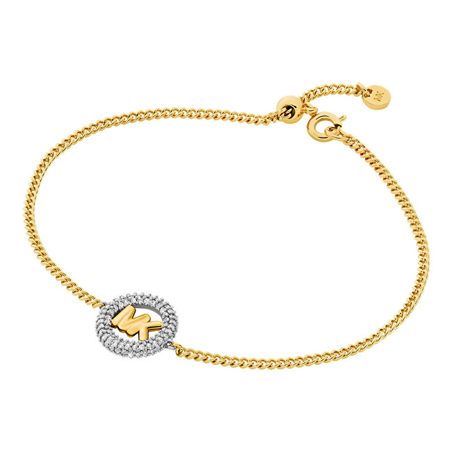 Michael Kors Stylový bicolor náramek se zirkony Premium MKJ8577931