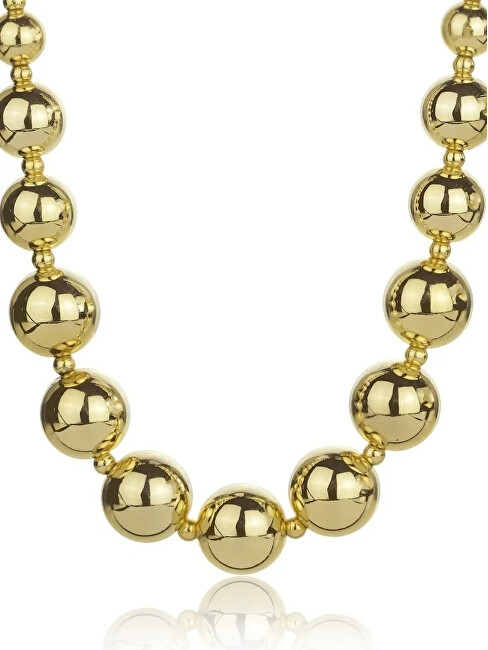 Marc Malone Masivní kuličkový náhrdelník Aylin Gold Necklace MCN24006G