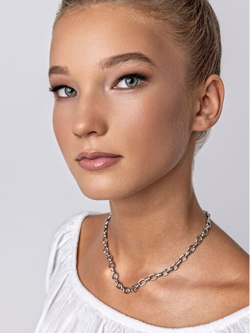 Marc Malone Ocelový náhrdelník pro ženy Elisa Silver Necklace MCN24019S