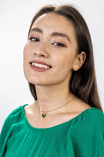 Marc Malone Pozlacený dámský náhrdelník Valentina MCN23006G