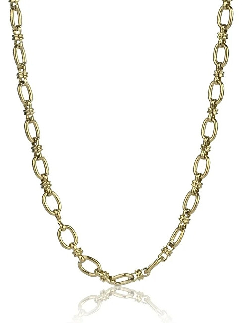 Marc Malone Pozlacený náhrdelník z oceli Elisa Gold Necklace MCN24019G