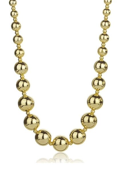 Marc Malone Masivní kuličkový náhrdelník Aylin Gold Necklace MCN24006G