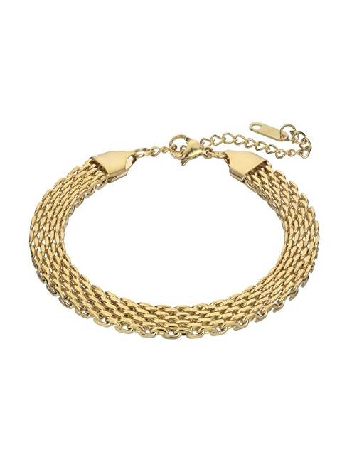 Marc Malone Módní pozlacený náramek Camille Gold Bracelet MCB23054G