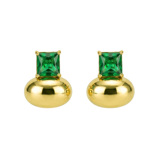 Marc Malone Pozlacené moderní náušnice Unity Earrings MCE260685G