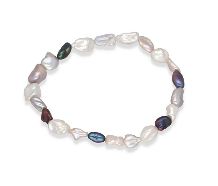 MOISS Krásný perlový náramek PEARLS BP000091