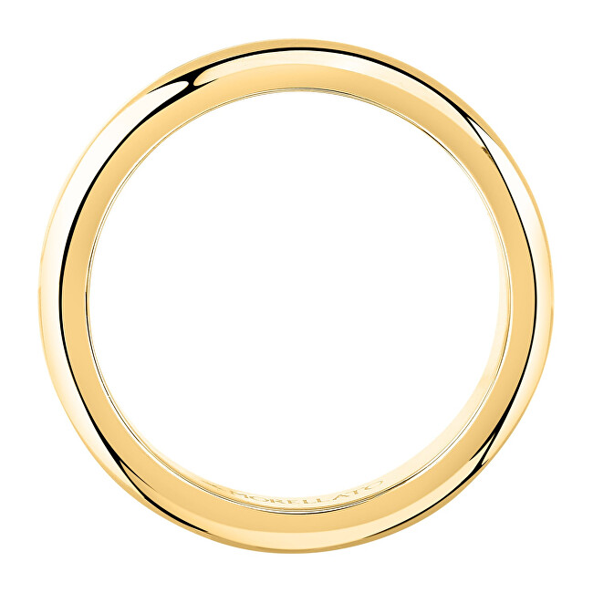 Morellato Elegantní pozlacený prsten Love Rings SNA490
