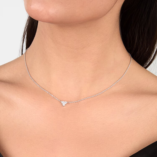Morellato Elegantní stříbrný náhrdelník pro ženy Luminosa SAIW323 čirá, stříbrná