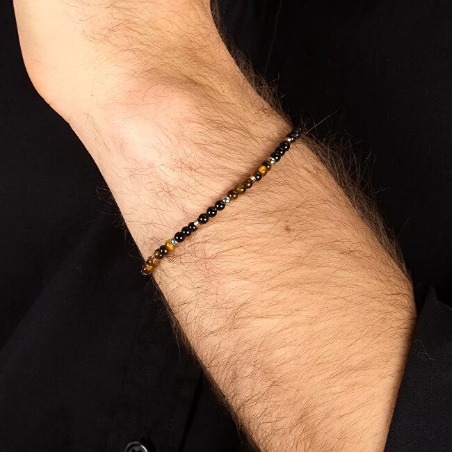Morellato Fashion pánský minerální náramek Terra S1761