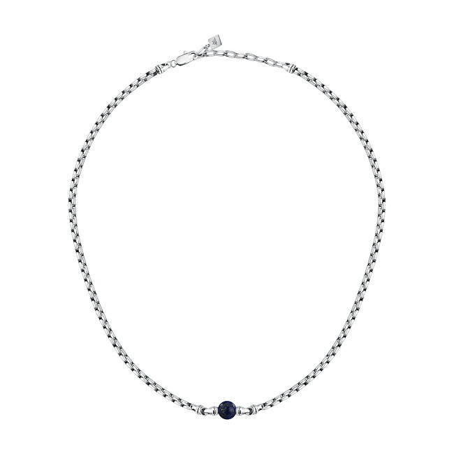 Morellato Ocelový náhrdelník s Lapis Lazuli Pietre S1745