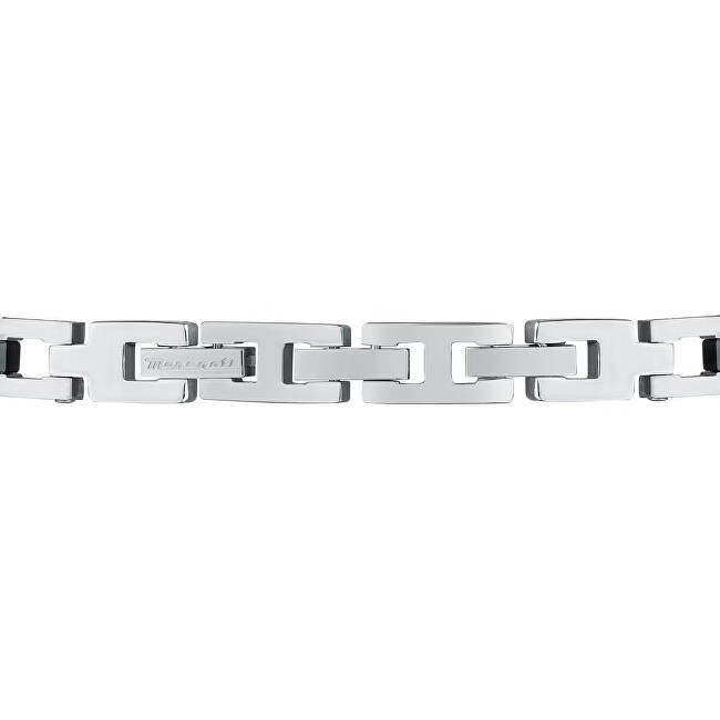 Maserati Fashion ocelový náramek pro muže Ceramic JM422ATZ16