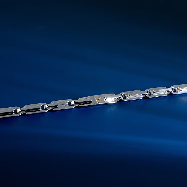 Maserati Stylový pánský náramek z oceli Iconic JM425AVD108