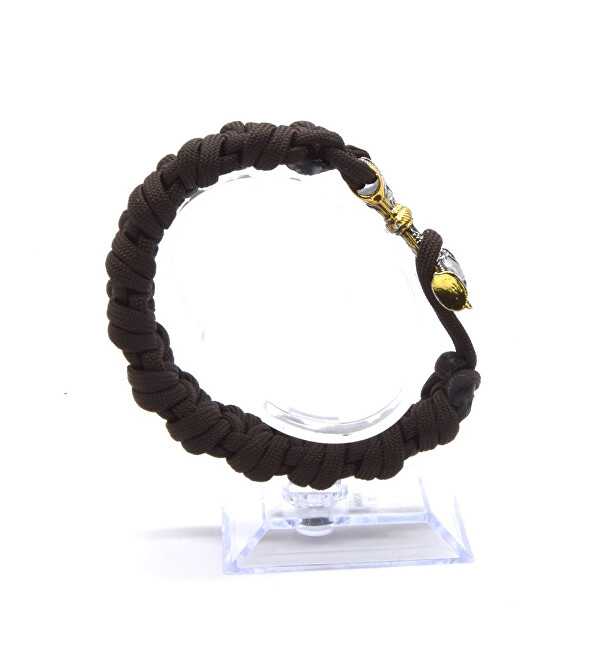 Cordell Hnědý paracord náramek Thorovo kladivo - Mjoelnir