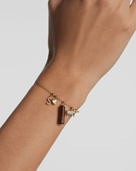 PDPAOLA Pozlacený přívěsek "S" Charms CH01-068-U