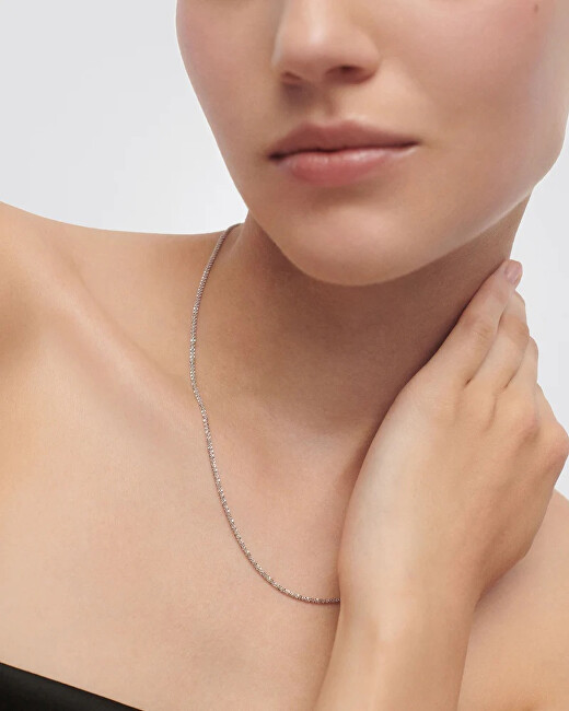 PDPAOLA Třpytivý stříbrný řetízek Sparkle Essentials CO02-905-U