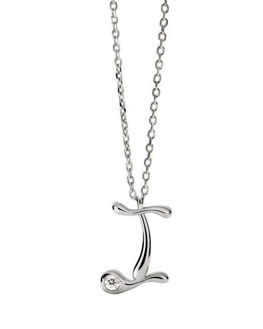 PDPAOLA Stříbrný náhrdelník písmeno "I" Initial CO02-B82-U (řetízek, přívěsek)