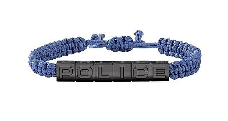 Police Modrý textilní náramek Rackwick PJ26453BSUN02