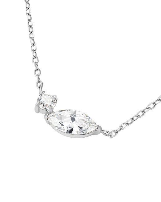 Rosefield Elegantní ocelový náhrdelník s krystaly JNMSS-J1327