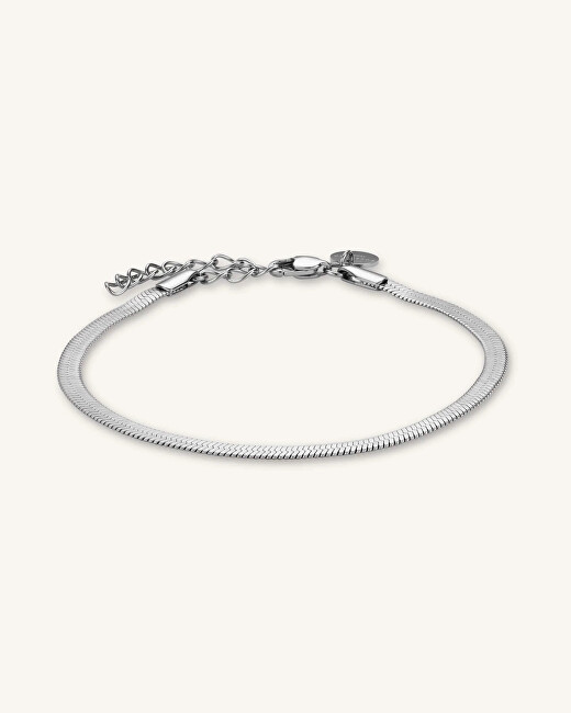 Rosefield Minimalistický ocelový náramek Hádek Toccombo JTBFS3S-J390 stříbrná