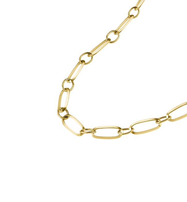Rosefield Nadčasový pozlacený řetízek na přívěsky The Pendant JNOLG-J543