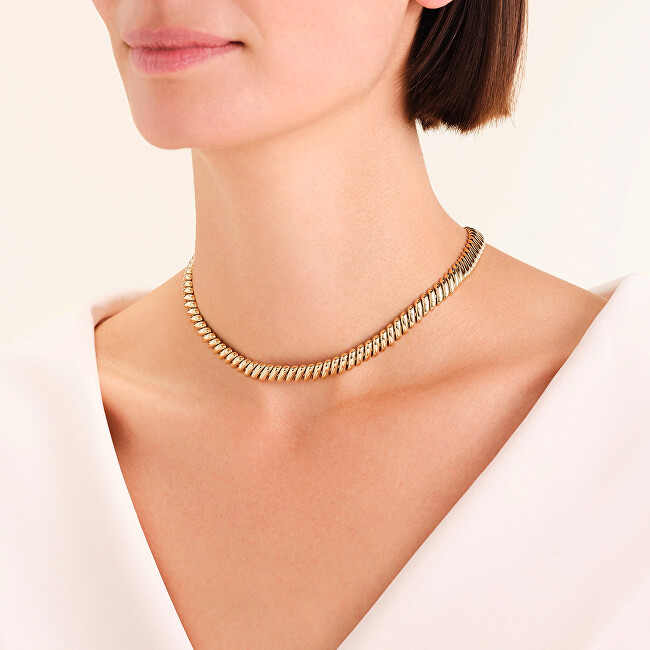 Rosefield Elegantní pozlacený náhrdelník San Marco JNSMG-J1193