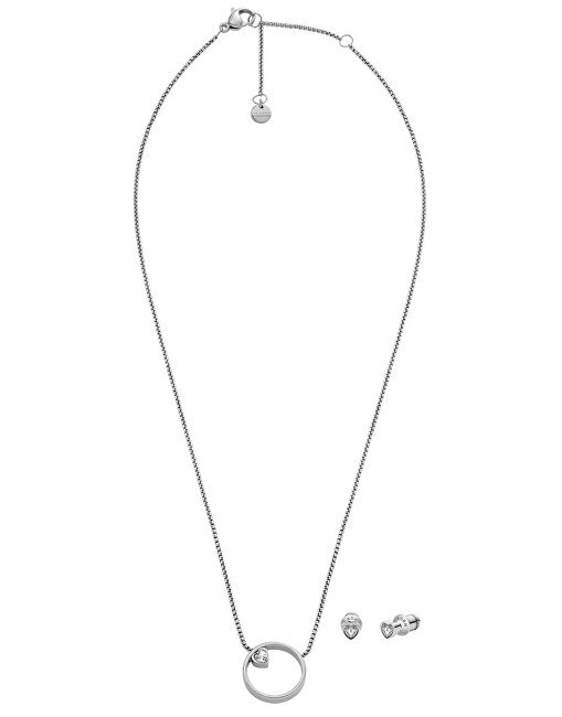 Skagen Něžná souprava šperků Kariana SKJB1016SET (náušnice, náhrdelník)