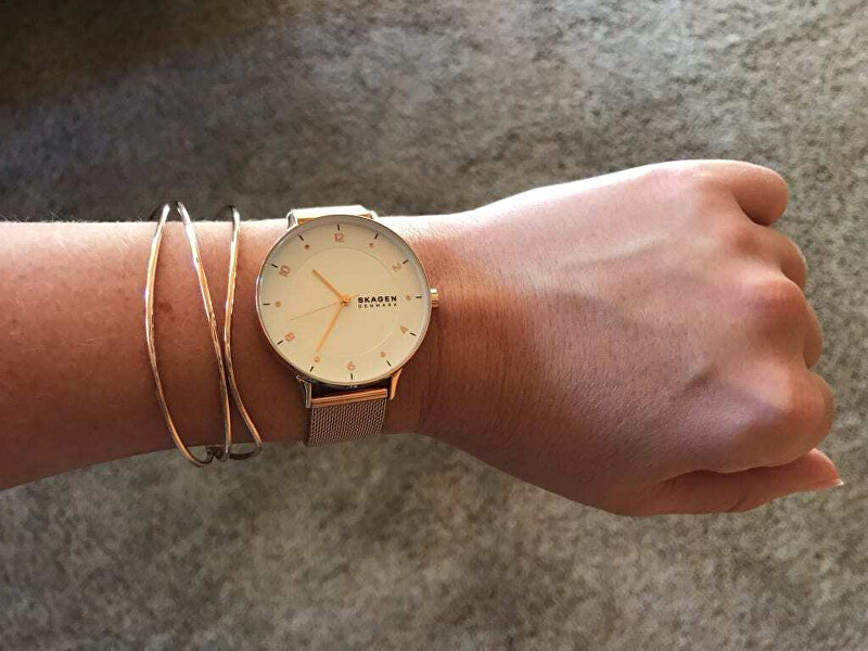 Skagen Pevný pozlacený náramek Kariana SKJ1216710