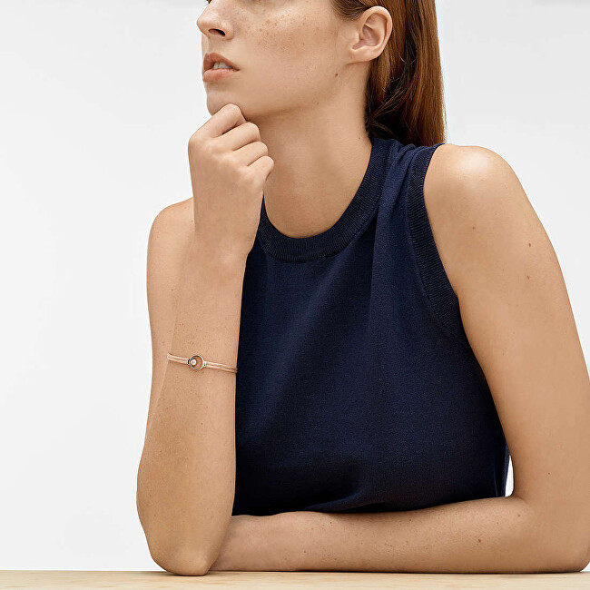 Skagen Půvabný ocelový náramek s krystalem Kariana SKJ0834040