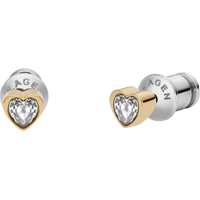 Skagen Romantická pozlátená súprava šperkov Kariana SKJB1014SET číra, zlatá